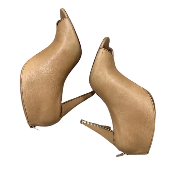 Louise et Cie Selago tan leather booties Sz 9.5 - Picture 6 of 8